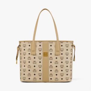 MCM Liz Large Reversible Visetos Shopper Tote Bag