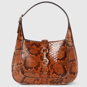 Gucci Jackie Python Shoulder Bag