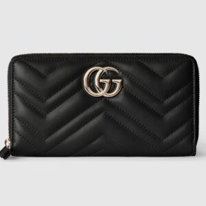 Gucci - Marmont zip around wallet