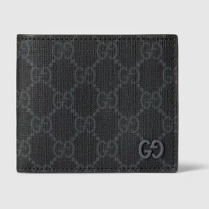 Gucci - Grey interior GG bi-fold wallet