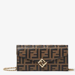 Fendi - Diamonds Continental With Chain