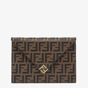 Fendi Diamonds Flat Pouch