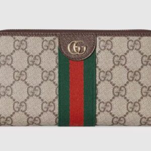 Gucci - Ophidia zip around wallet